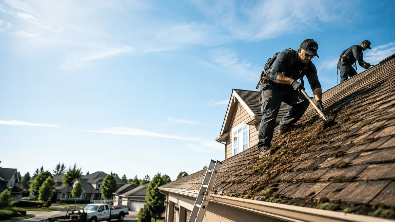 Roof Moss Removal in Morris, CT near me